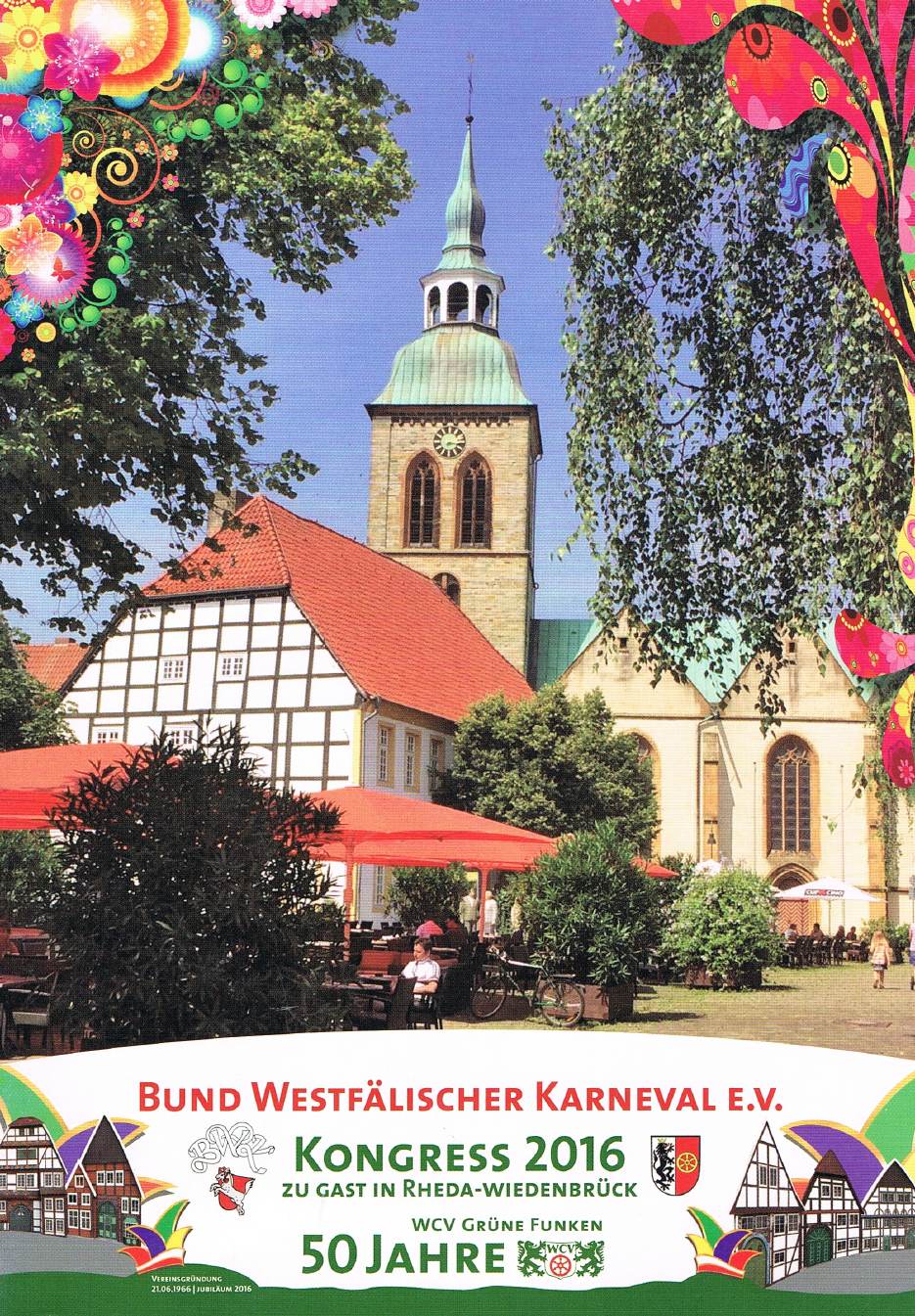Titelblatt des Programmhefts zum BWK-Kongress 2016
